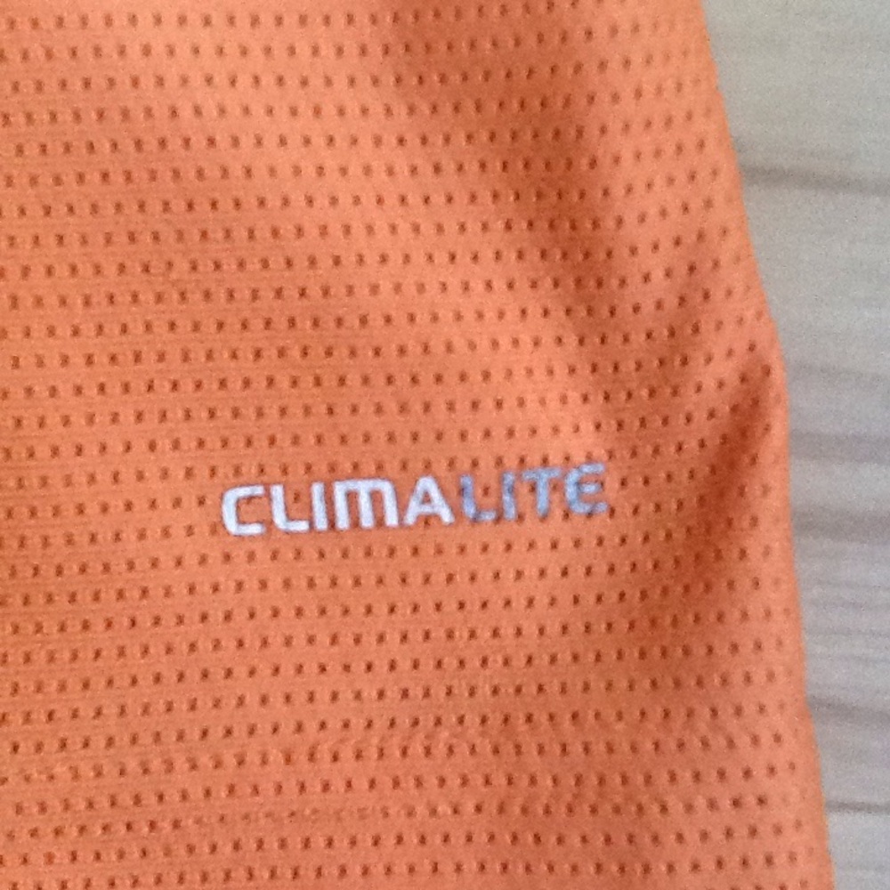 Adidas Climalite Racerback Tank Orange Sz M - Picture 4 of 12